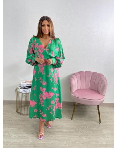 ROBE HELENA - VERT