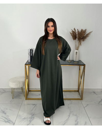 ROBE BASIQUE KHADI - KAKI