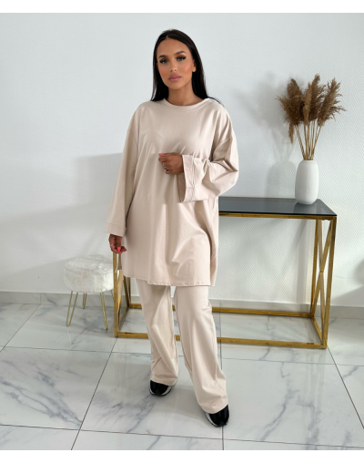 ENSEMBLE SPORTSWEAR - BEIGE