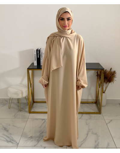 ABAYA ZINEB - BEIGE