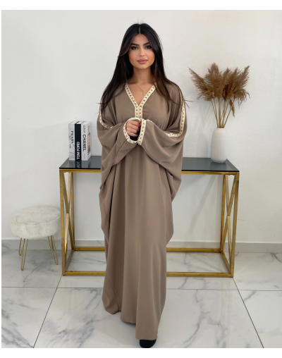 ABAYA HALIMAA - TAUPE