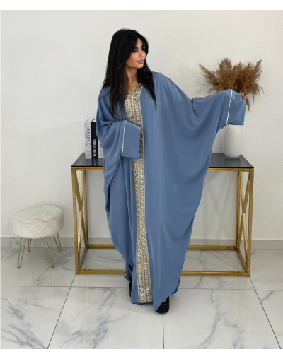 ABAYA ZORAYA - BLEU