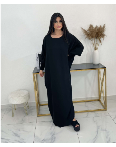 ABAYA BAISSY - NOIR