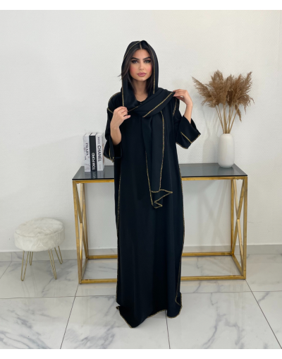 ABAYA LAYALI - NOIR